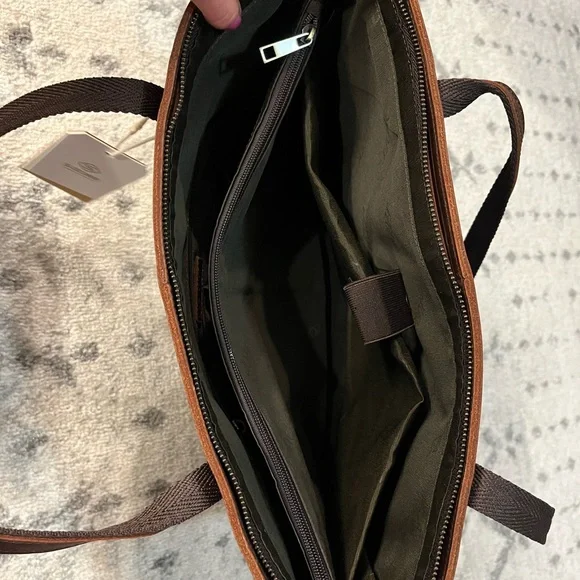 S Zone - NEW w tags Tote Bag - Brown in color - Picture 4 of 16